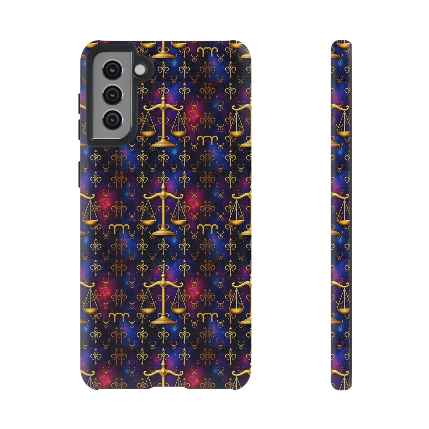 Tough Cases, Libra, Zodiac v2, Metal Pattern