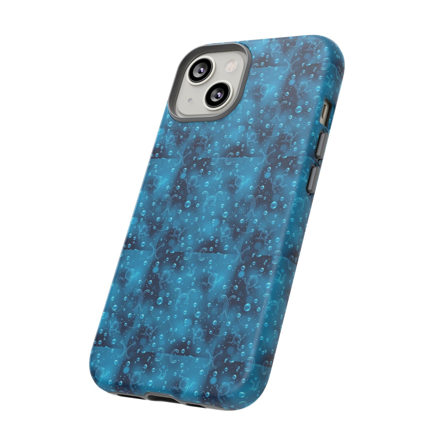 Tough Cases, Aquarius, Zodiac v3, Bubble Pattern