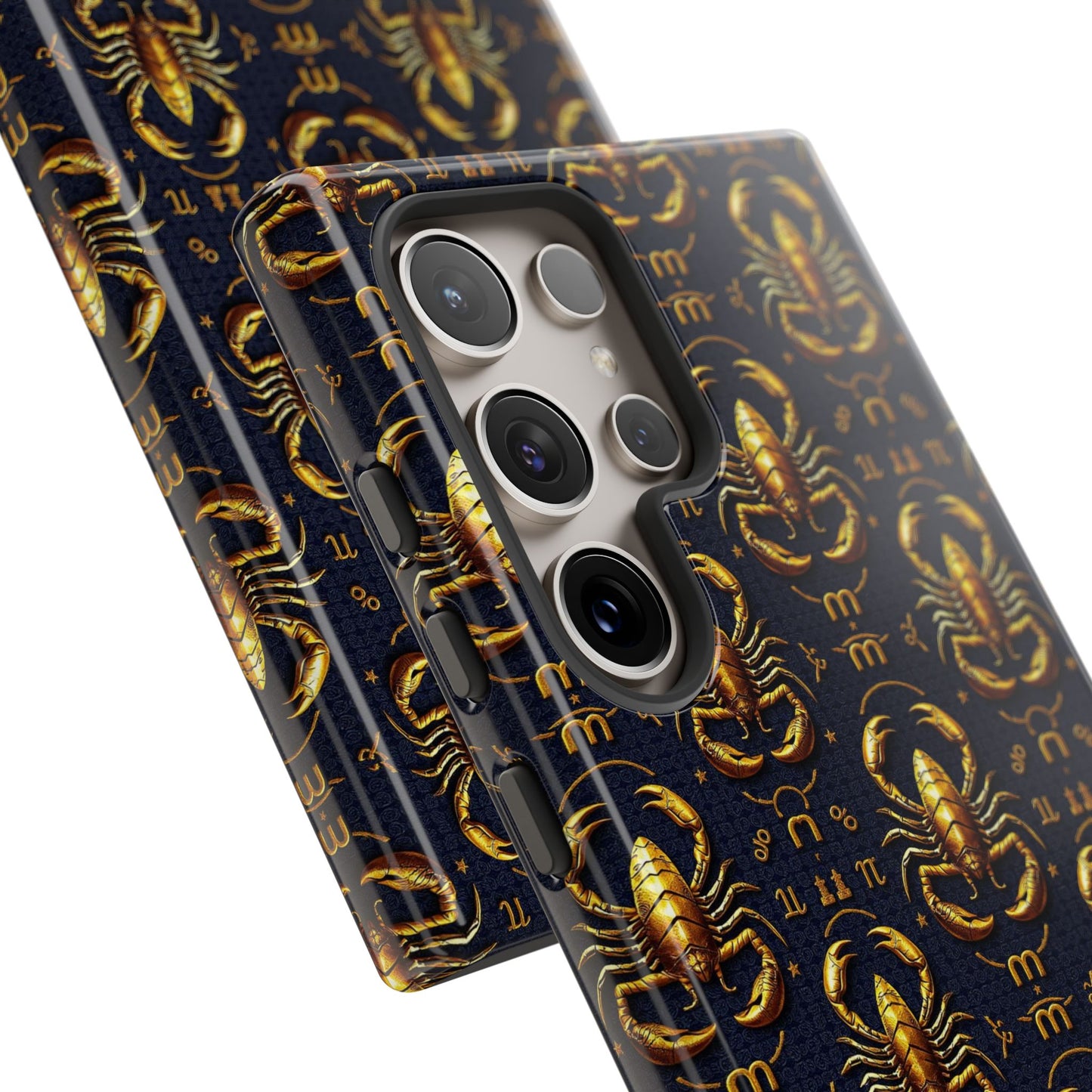 Tough Cases, Scorpio, Zodiac, Metal Pattern