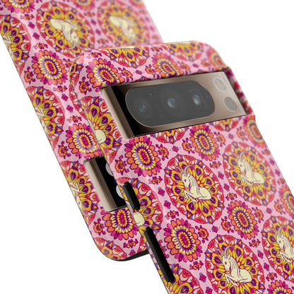 Tough Cases, Capricorn, Zodiac v4, Flower Pattern
