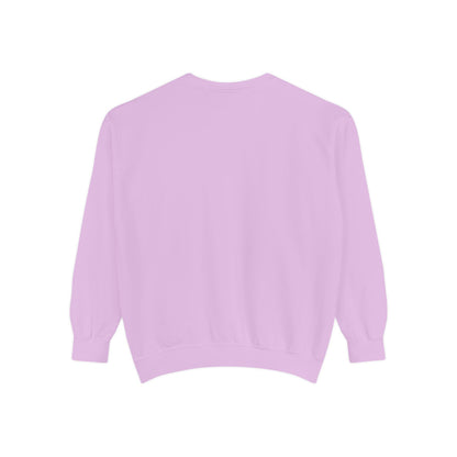 Garment-Dyed Sweatshirt, Unisex, Space Animal Design, Cancer