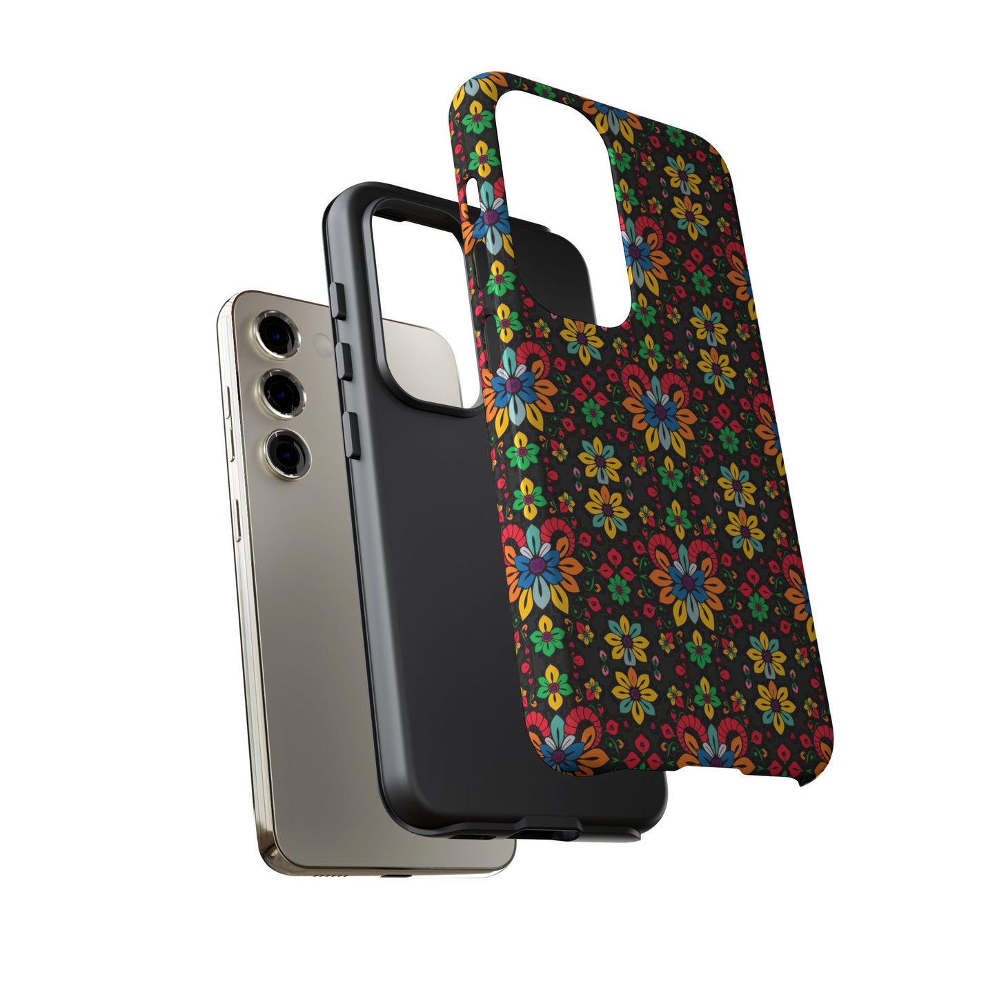 Tough Cases, Aries, Zodiac v2, Flower Pattern