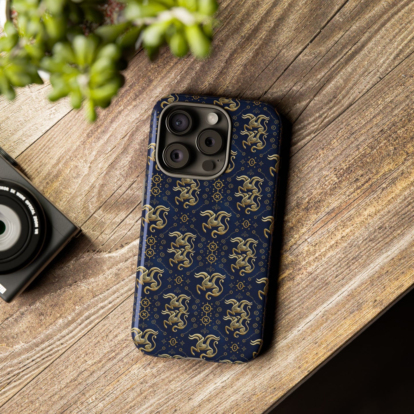 Tough Cases, Aquarius, Zodiac v2, Metal Pattern