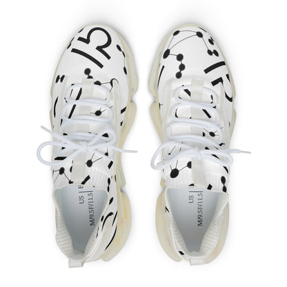 Men's Mesh Sneakers, Libra Zodiac Sign, all over print