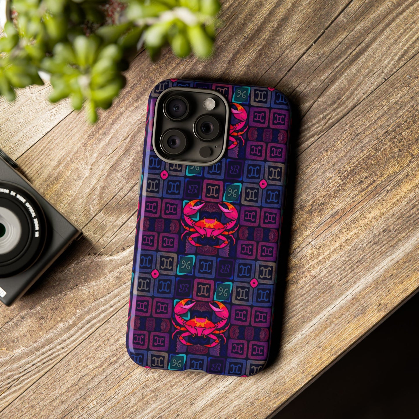 Tough Cases, Cancer, Zodiac v2, Shape Pattern