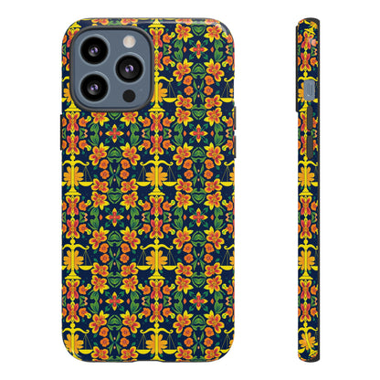Tough Cases, Libra, Zodiac v3, Flower Pattern
