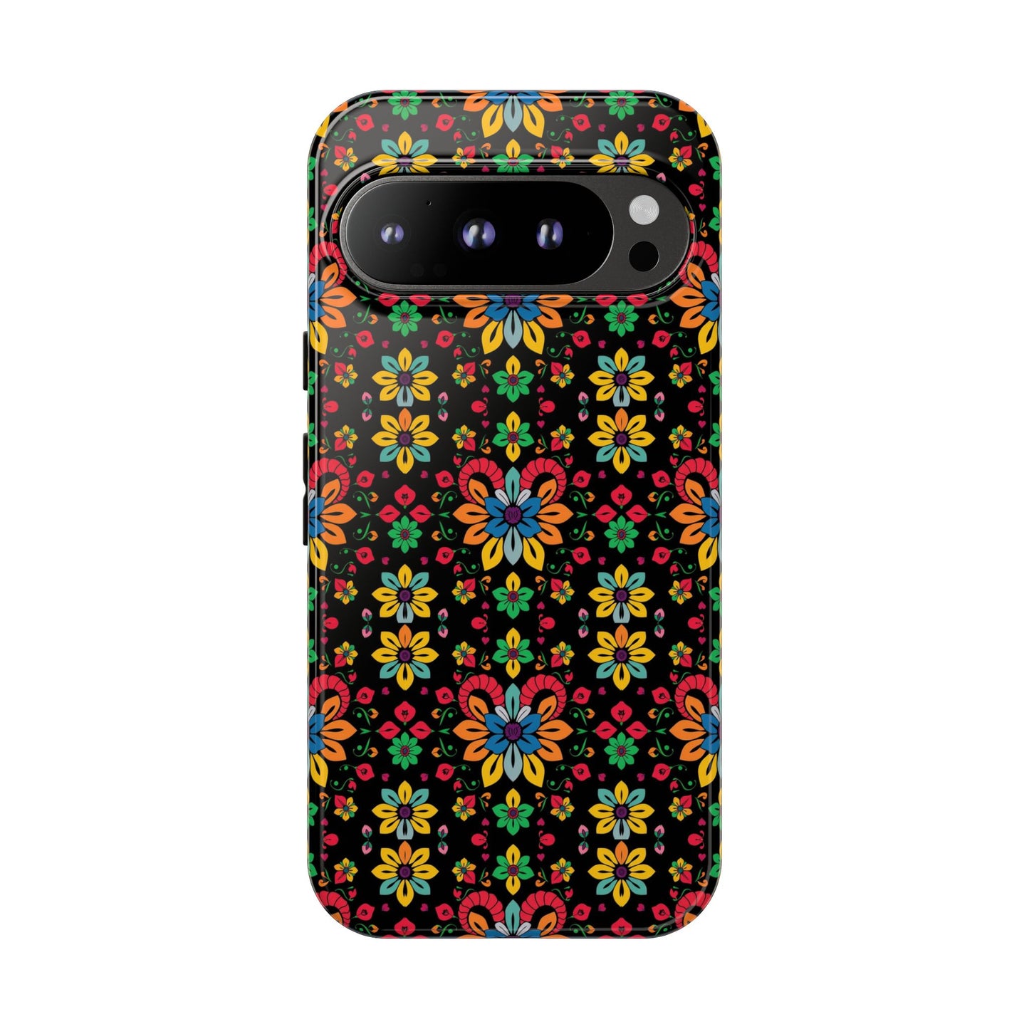 Tough Cases, Aries, Zodiac v2, Flower Pattern