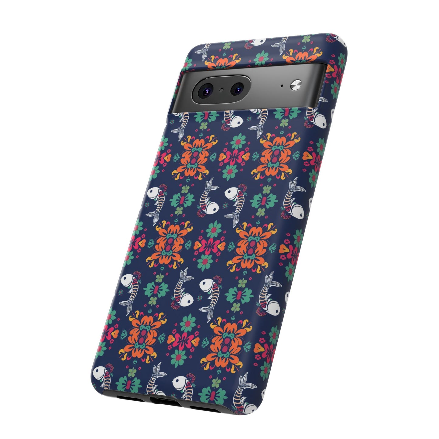 Tough Cases, Pisces, Zodiac, Flower Pattern