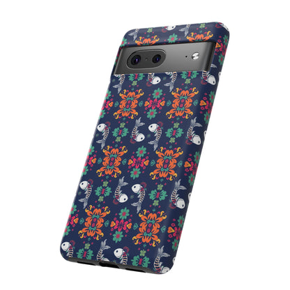 Tough Cases, Pisces, Zodiac, Flower Pattern