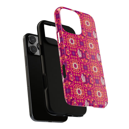Tough Cases, Gemini, Zodiac v1, Flower Pattern