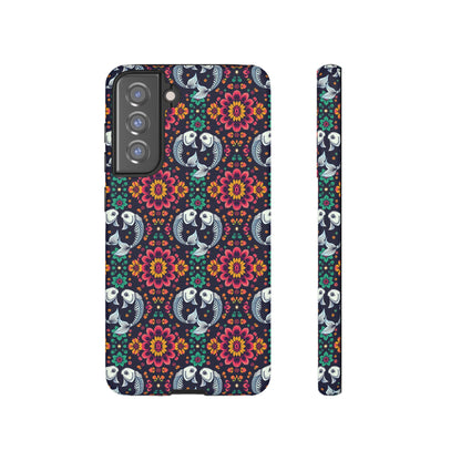 Tough Cases, Pisces, Zodiac v4, Flower Pattern
