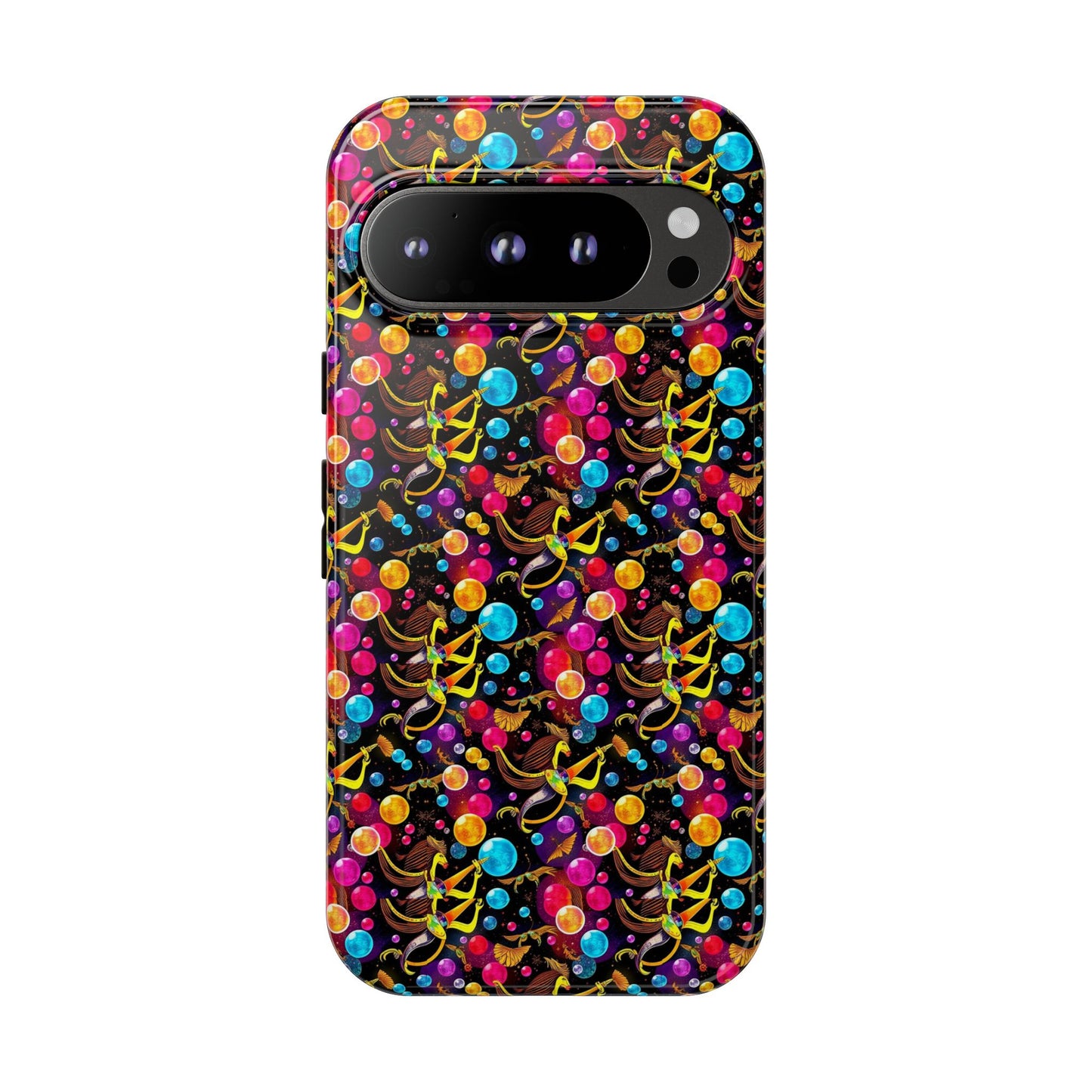 Tough Cases, Sagittarius, Zodiac v1, Bubble Pattern