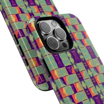 Tough Cases, Aquarius, Zodiac v2, Shape Pattern