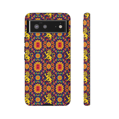 Tough Cases, Leo, Zodiac, Flower Pattern
