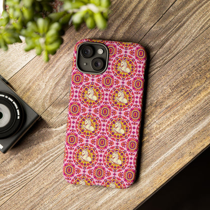 Tough Cases, Capricorn, Zodiac v4, Flower Pattern