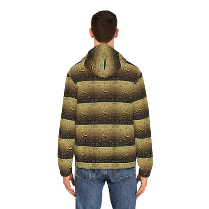 Full-Zip Hoodie (AOP), Aquarius, Zodiac v1, Pattern