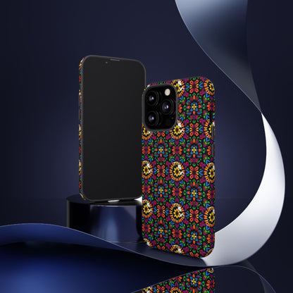 Tough Cases, Capricorn, Zodiac v2, Flower Pattern