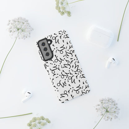 Tough Cases with the Capricorn Zodiac sign for iPhone, Samsung Galaxy, and Google Pixel devices