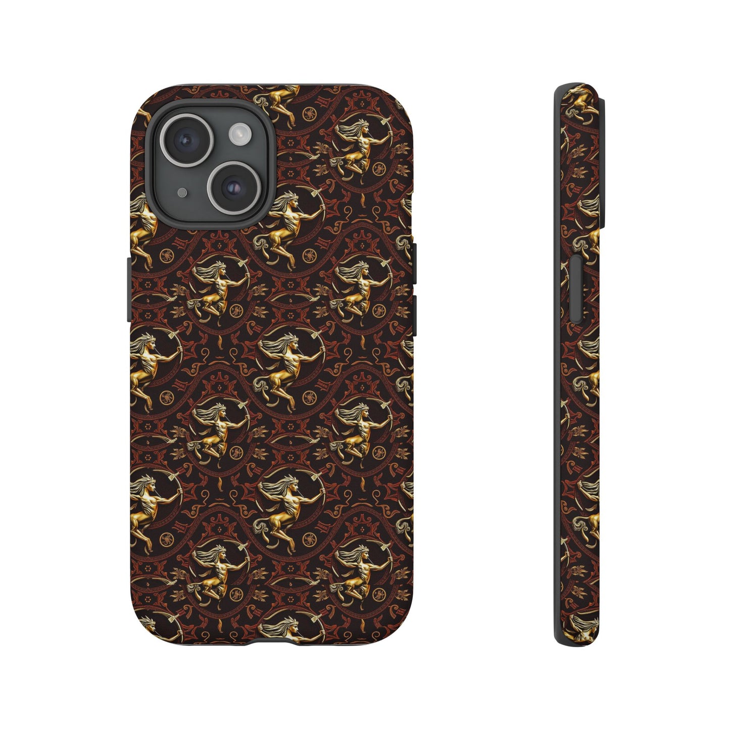 Tough Cases, Sagittarius, Zodiac, Metal Pattern