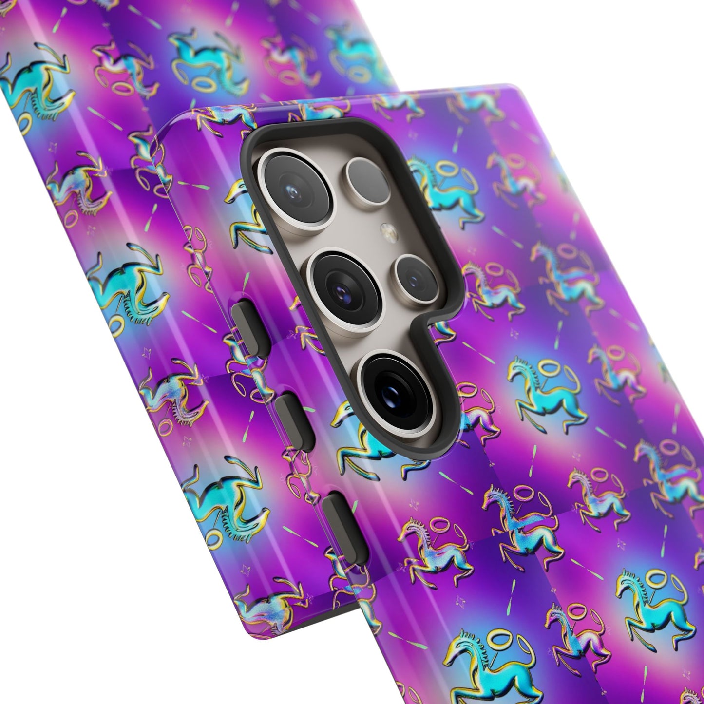 Tough Cases, Aquarius, Zodiac, Metal Pattern