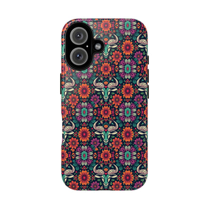 Tough Cases, Taurus, Zodiac v4, Flower Pattern