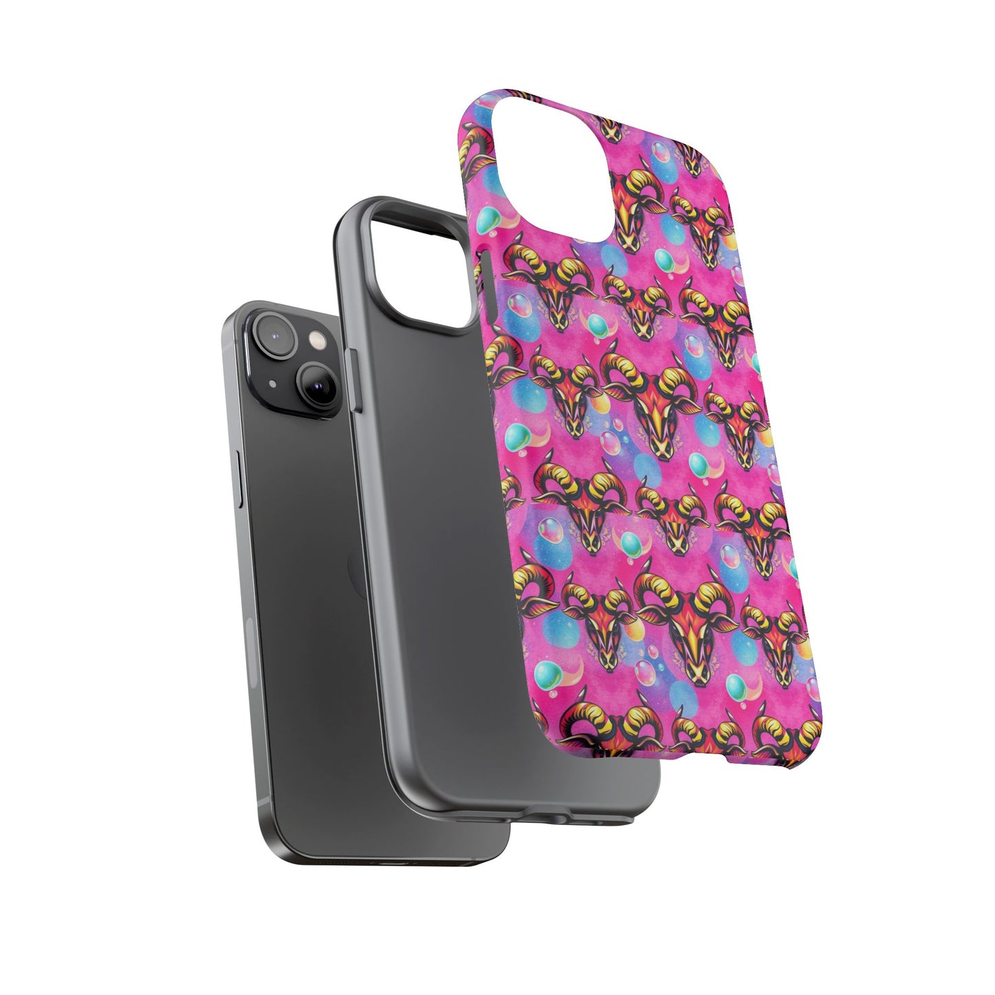 Tough Cases, Taurus, Zodiac, Bubble Pattern