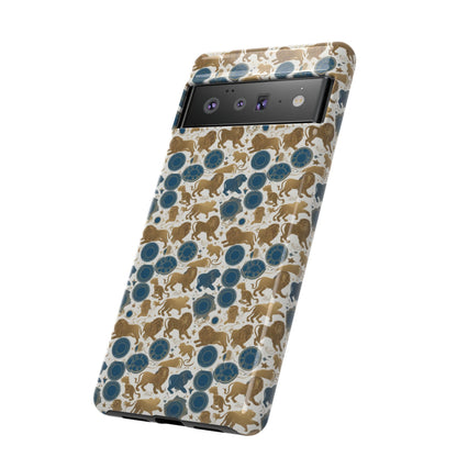 Tough Cases, Leo, Zodiac v2, Metal Pattern