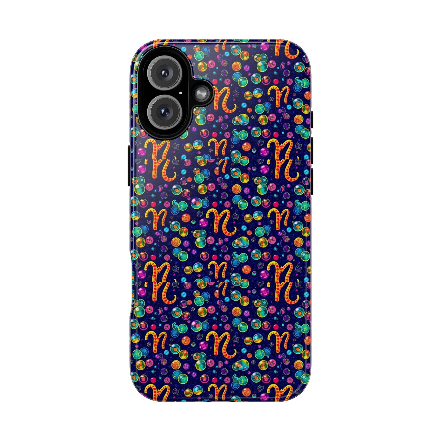 Tough Cases, Aquarius, Zodiac, Bubble Pattern