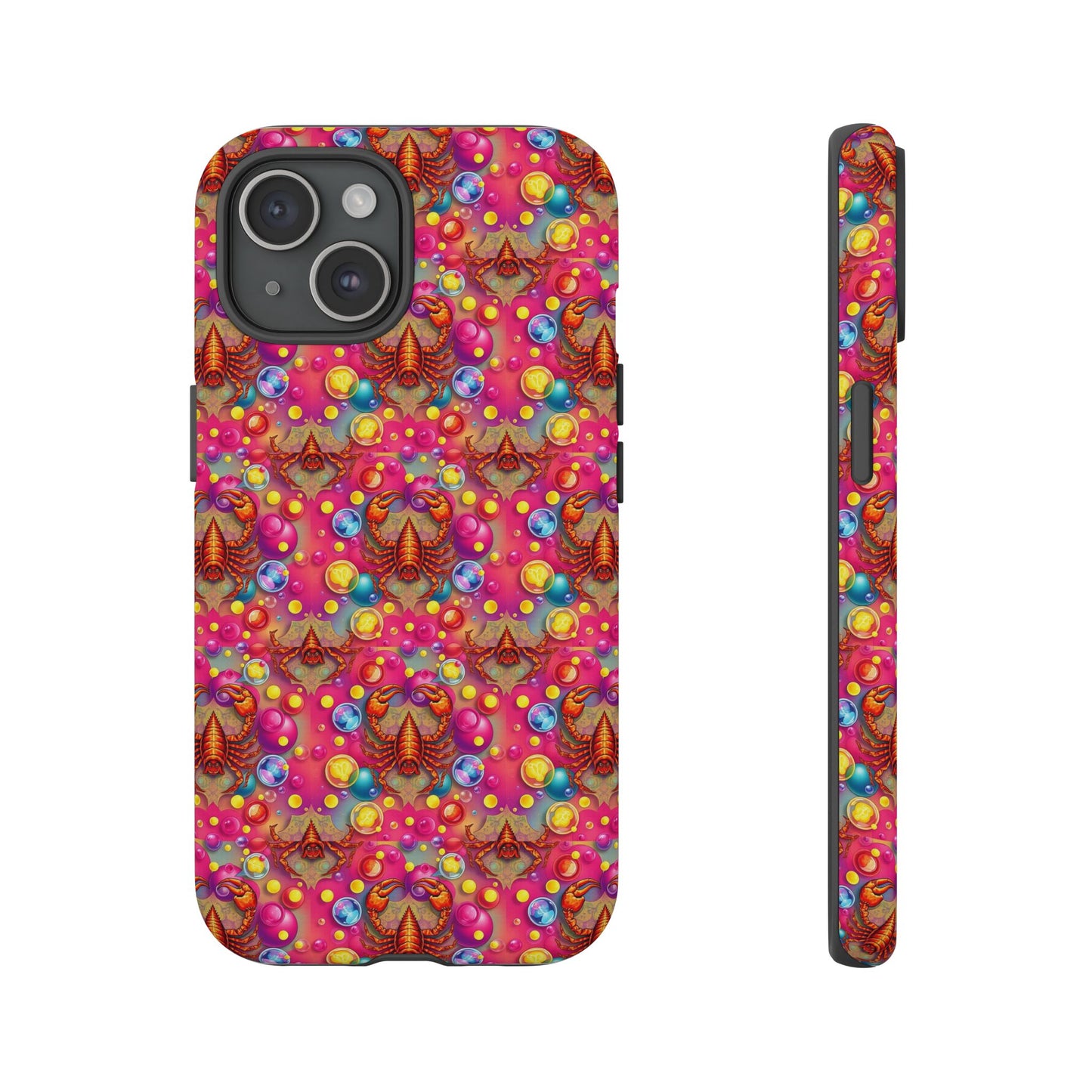 Tough Cases, Scorpio, Zodiac, Bubble Pattern