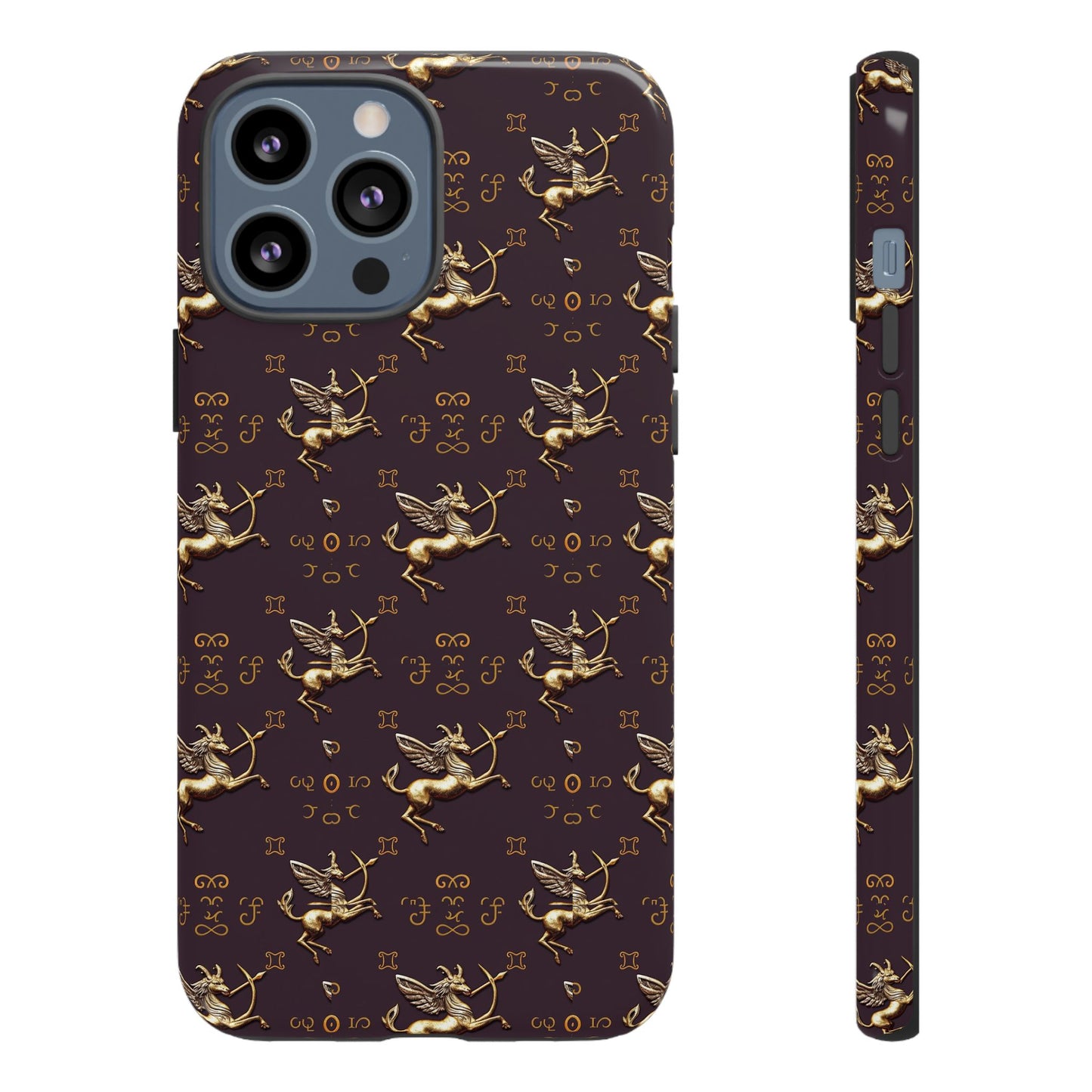 Tough Cases, Sagittarius, Zodiac v3, Metal Pattern
