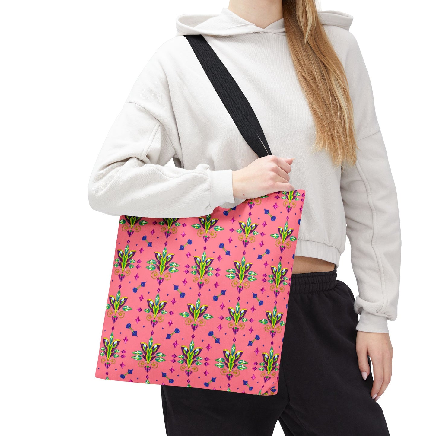 Tote Bag (AOP), Aquarius, Zodiac, Jewel Pattern