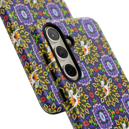 Tough Cases, Sagittarius, Zodiac v1, Flower Pattern