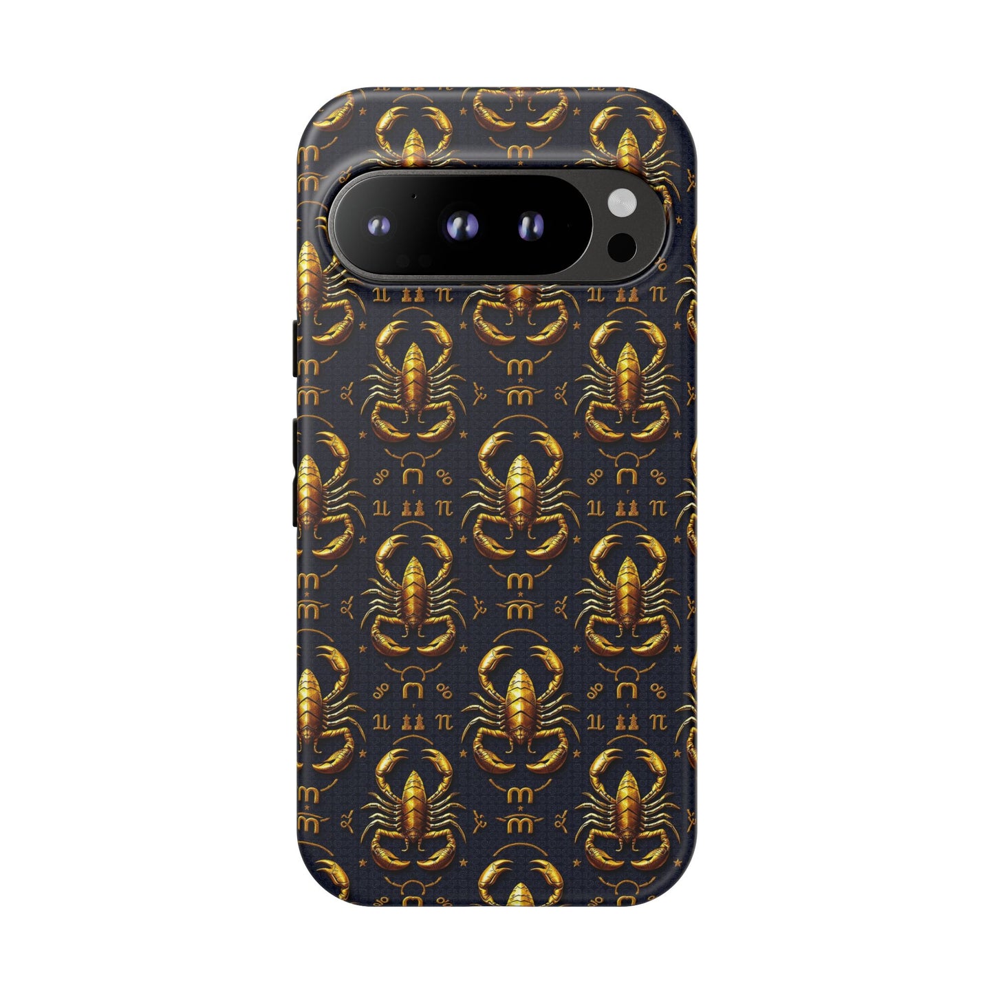 Tough Cases, Scorpio, Zodiac, Metal Pattern