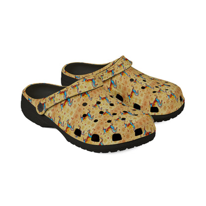 EVA Foam Rubber Shoes, (AOP), Virgo, Zodiac v2, Pattern