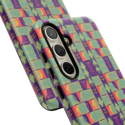 Tough Cases, Aquarius, Zodiac v2, Shape Pattern