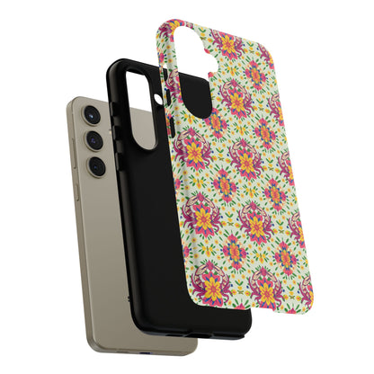 Tough Cases, Cancer, Zodiac v3, Flower Pattern