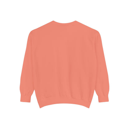 Garment-Dyed Sweatshirt, Unisex, Space Symbol Design v1, Sagittarius