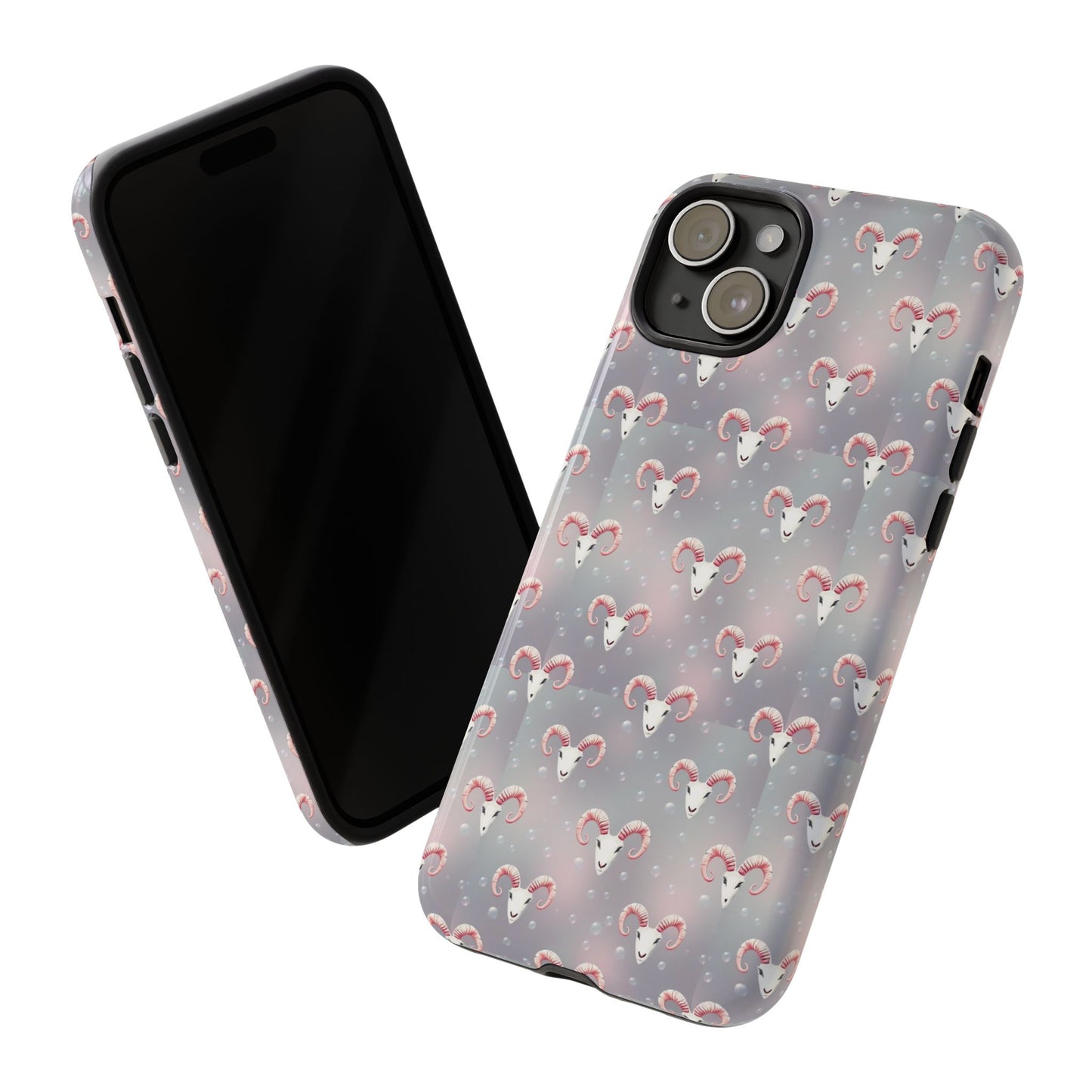 Tough Cases, Aries, Zodiac v2, Bubble Pattern