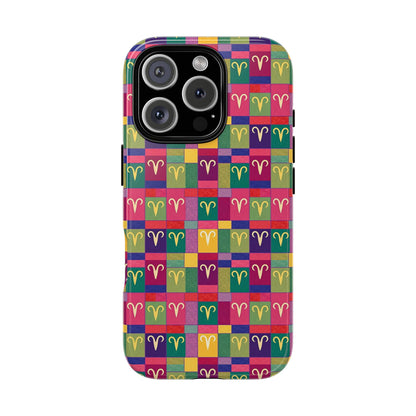 Tough Cases, Aries, Zodiac v1, Shape Pattern
