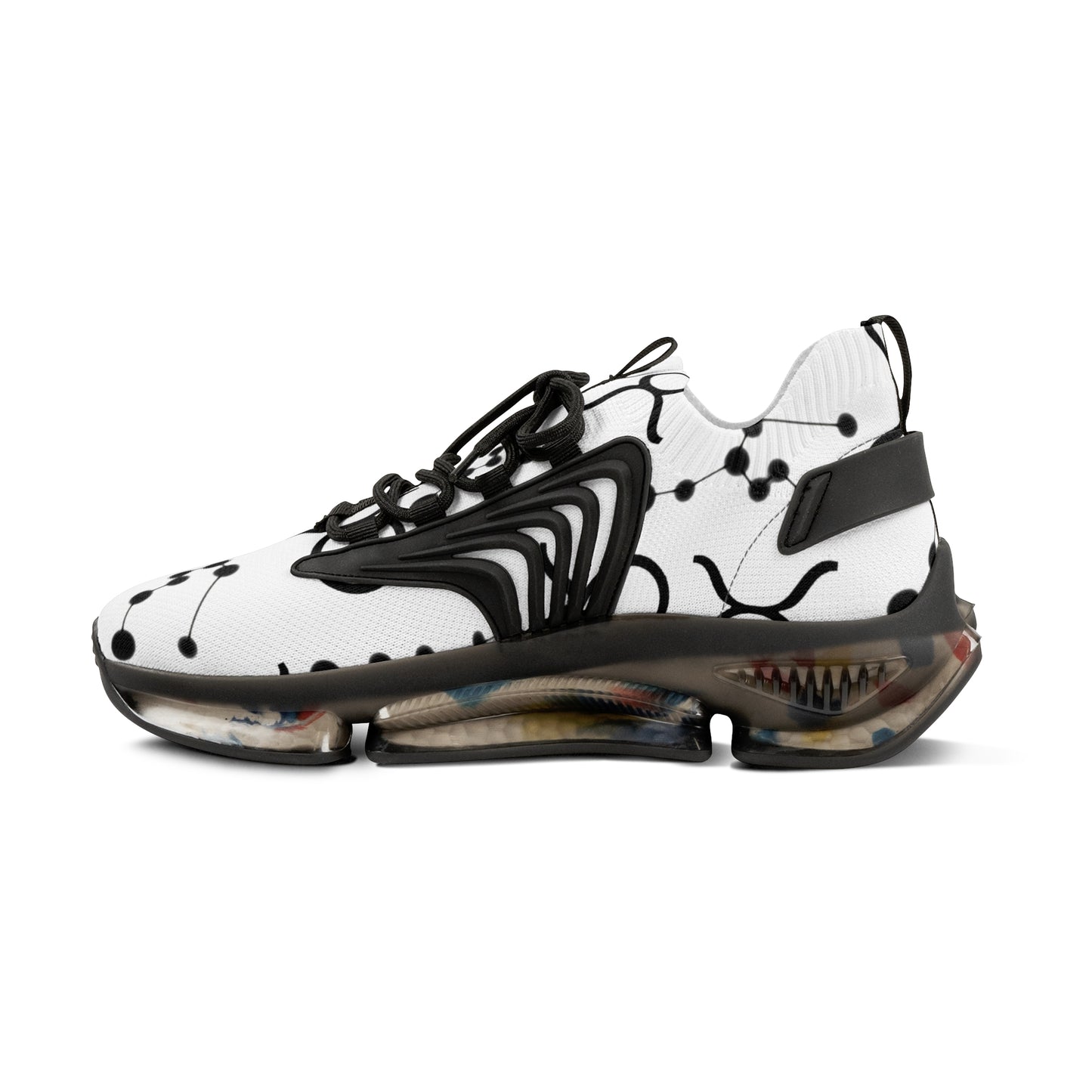 Men's Mesh Sneakers, Taurus Zodiac Sign, all over print