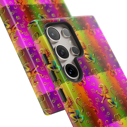 Tough Cases, Leo, Zodiac v1, Metal Pattern