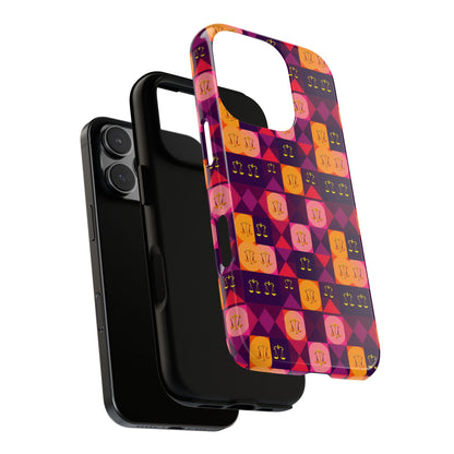 Tough Cases, Libra, Zodiac v1, Shape Pattern