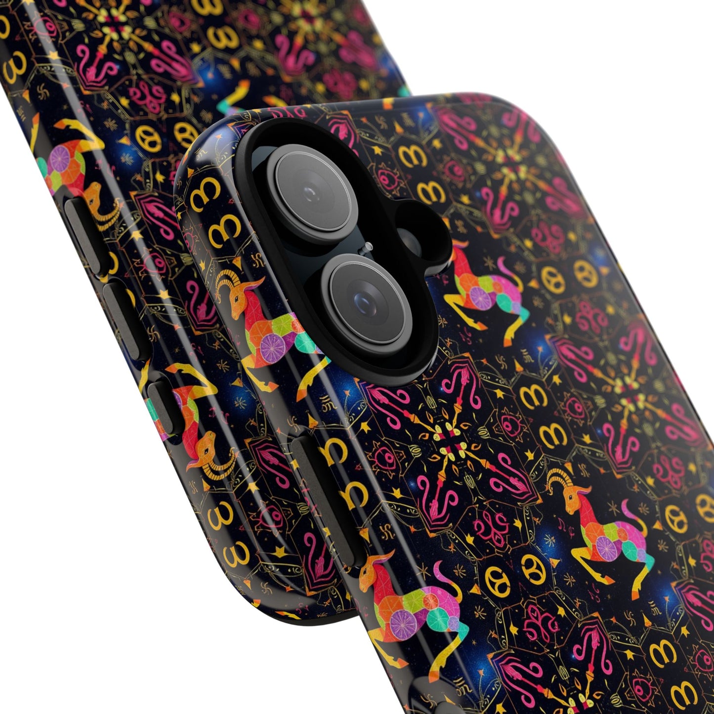 Tough Cases, Capricorn, Zodiac v2, Metal Pattern