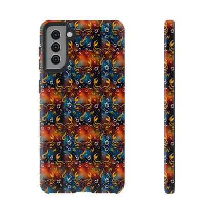 Tough Cases, Scorpio, Zodiac v2, Bubble Pattern