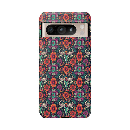 Tough Cases, Taurus, Zodiac v4, Flower Pattern