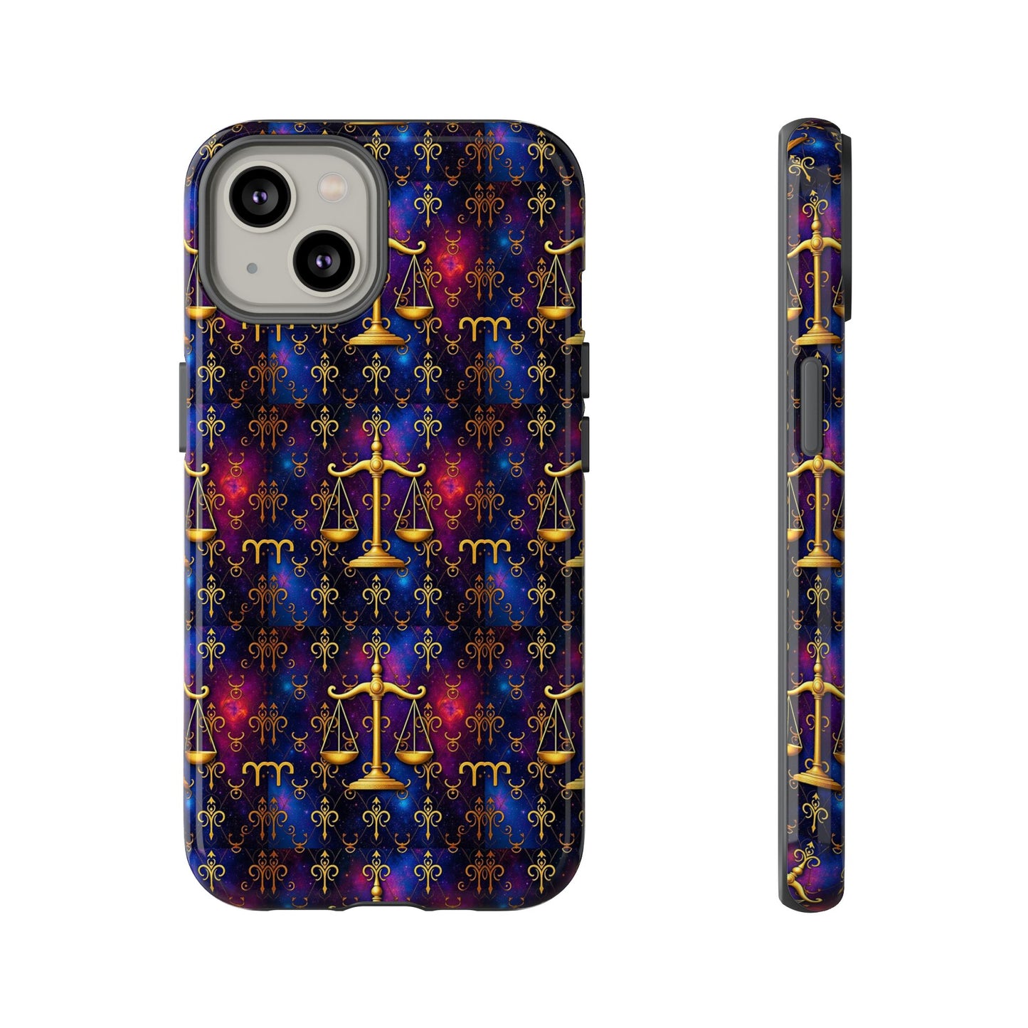 Tough Cases, Libra, Zodiac v2, Metal Pattern