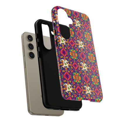 Tough Cases, Aquarius, Zodiac v1, Flower Pattern