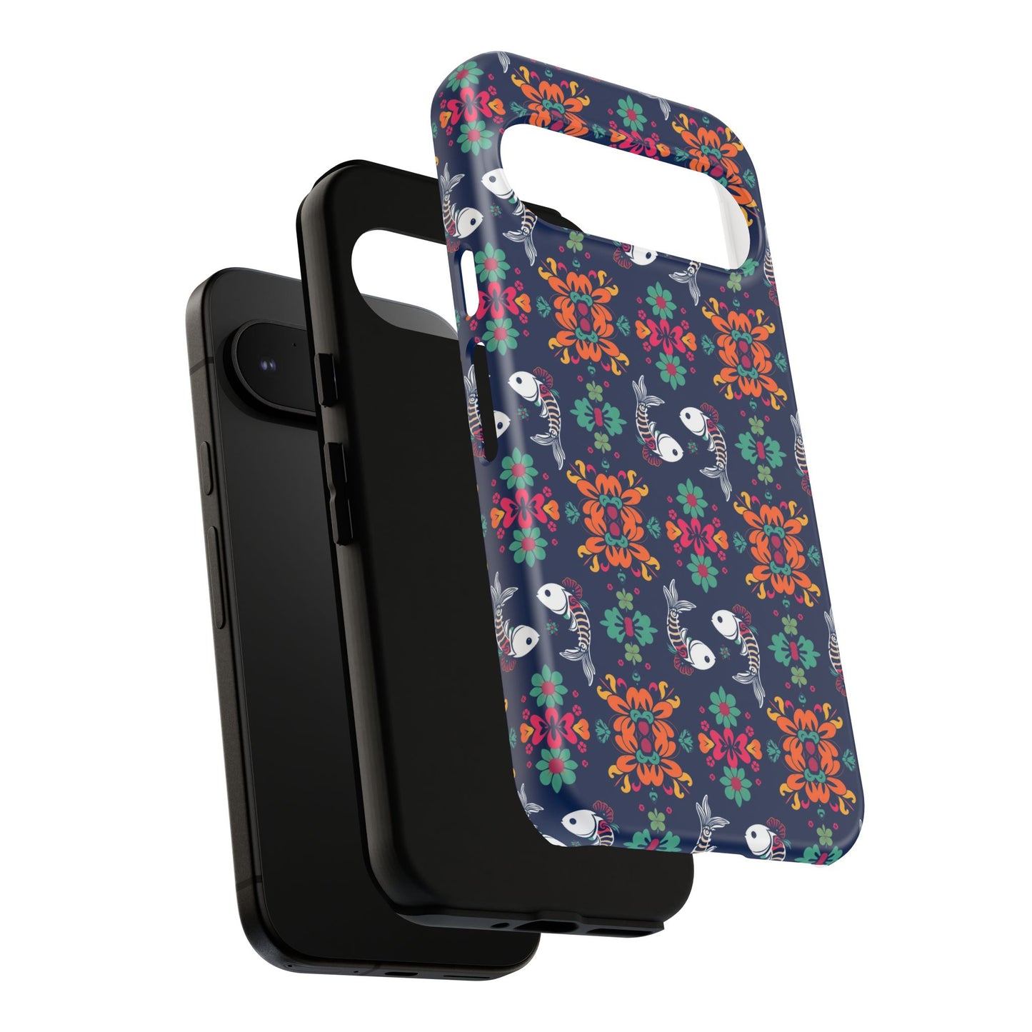 Tough Cases, Pisces, Zodiac, Flower Pattern