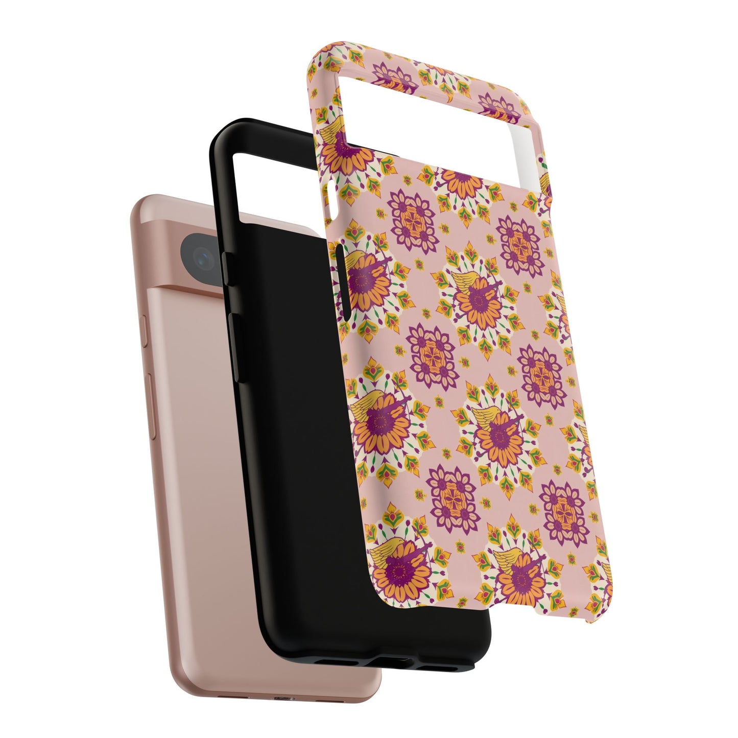 Tough Cases, Sagittarius, Zodiac v4, Flower Pattern