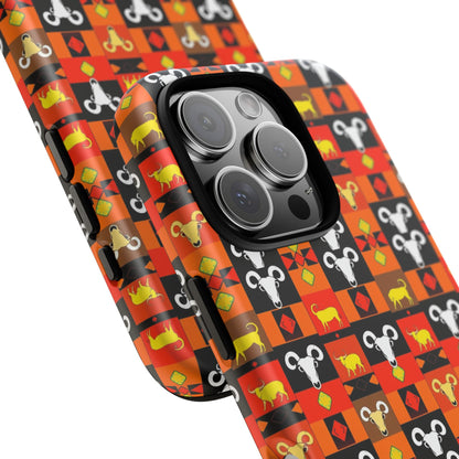 Tough Cases, Taurus, Zodiac v1, Shape Pattern